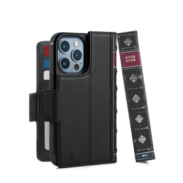 twelve south bookbook for iphone 13 pro magsafe black